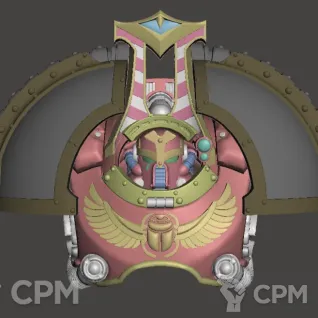 Описание картинки Thousand Sons Saturnine Terminator upgrade kit от Хижина Мопса по цене 800руб | Свободный Рынок Миниатюр - СРМ