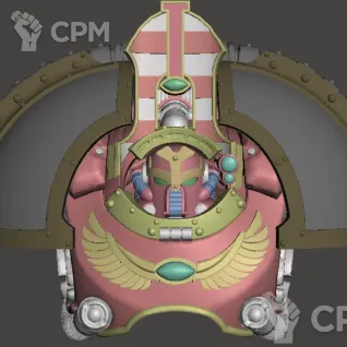 Описание картинки Thousand Sons Saturnine Terminator upgrade kit от Хижина Мопса по цене 800руб | Свободный Рынок Миниатюр - СРМ