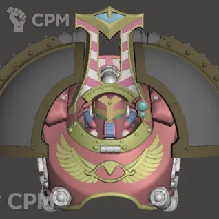 Описание картинки Thousand Sons Saturnine Terminator upgrade kit от Хижина Мопса по цене 800руб | Свободный Рынок Миниатюр - СРМ