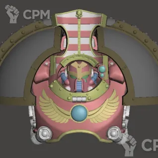 Описание картинки Thousand Sons Saturnine Terminator upgrade kit от Хижина Мопса по цене 800руб | Свободный Рынок Миниатюр - СРМ
