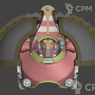 Описание картинки Thousand Sons Saturnine Terminator upgrade kit от Хижина Мопса по цене 800руб | Свободный Рынок Миниатюр - СРМ