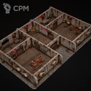 Описание картинки Сет из трех зданий от Alminster73 по цене 25 000руб | Свободный Рынок Миниатюр - СРМ