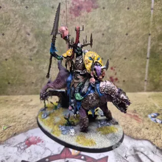 Описание картинки Killaboss on Great Gnashtoof от XRomaK по цене 4 700руб | Свободный Рынок Миниатюр - СРМ