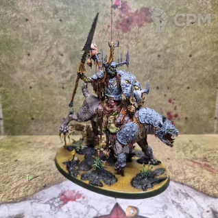 Описание картинки Killaboss on Great Gnashtoof от XRomaK по цене 4 800руб | Свободный Рынок Миниатюр - СРМ