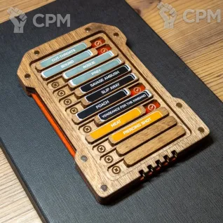 Описание картинки Трекер плоек для Kill Team от mr.Felkan по цене 1 500руб | Свободный Рынок Миниатюр - СРМ