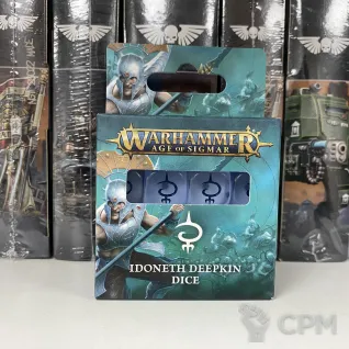 Описание картинки Idoneth deepkin dice set от Slobarev  по цене 3 500руб | Свободный Рынок Миниатюр - СРМ