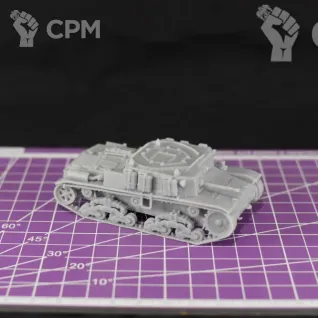 Описание картинки Итальянская командная машина Carro Comando M42 / масштаб 1:56/ 28 мм от DModels по цене 990руб | Свободный Рынок Миниатюр - СРМ