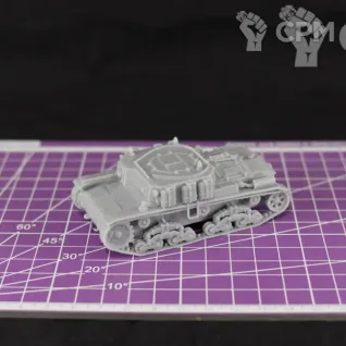 Описание картинки Итальянская командная машина Carro Comando M42 / масштаб 1:56/ 28 мм от DModels по цене 990руб | Свободный Рынок Миниатюр - СРМ