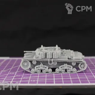 Описание картинки Итальянская командная машина Carro Comando M42 / масштаб 1:56/ 28 мм от DModels по цене 990руб | Свободный Рынок Миниатюр - СРМ