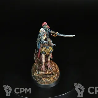 Описание картинки Warhammer 40,000. Death Korps of Krieg.  Lord Marshal Dreir. от Ярослав1709 по цене 100руб | Свободный Рынок Миниатюр - СРМ
