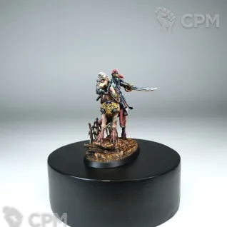 Описание картинки Warhammer 40,000. Death Korps of Krieg.  Lord Marshal Dreir. от Ярослав1709 по цене 100руб | Свободный Рынок Миниатюр - СРМ
