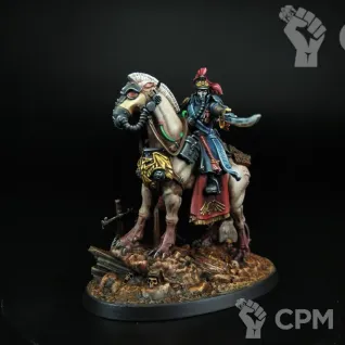 Описание картинки Warhammer 40,000. Death Korps of Krieg.  Lord Marshal Dreir. от Ярослав1709 по цене 100руб | Свободный Рынок Миниатюр - СРМ