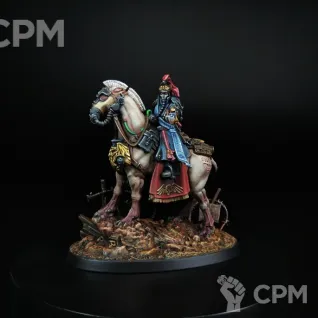 Описание картинки Warhammer 40,000. Death Korps of Krieg.  Lord Marshal Dreir. от Ярослав1709 по цене 100руб | Свободный Рынок Миниатюр - СРМ