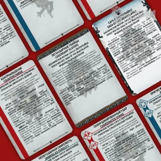 Описание картинки Space Wolves Datacards 10th (на русском) от GnomeCone по цене 1 580руб | Свободный Рынок Миниатюр - СРМ