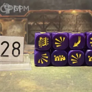 Описание картинки Necromunda Vehicle Dice от Крок по цене 1 500руб | Свободный Рынок Миниатюр - СРМ