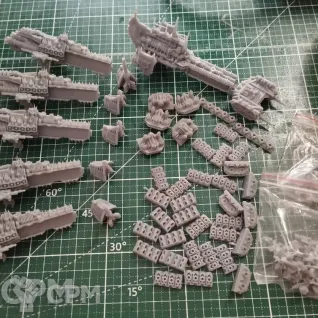 Описание картинки BFG флоты на заказ от Helnex workshop  по цене 2 500руб | Свободный Рынок Миниатюр - СРМ