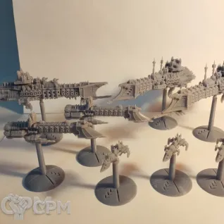 Описание картинки BFG флоты на заказ от Helnex workshop  по цене 2 500руб | Свободный Рынок Миниатюр - СРМ