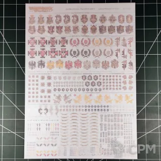 Описание картинки Empire Of Man Transfer Sheet (Декали) Оригинал GW от Vault Boy по цене 5 298руб | Свободный Рынок Миниатюр - СРМ