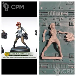 Описание картинки C. S. U. Corporate security unit от Old curiosity shop по цене 450руб | Свободный Рынок Миниатюр - СРМ