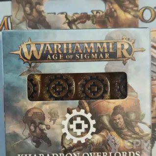 Описание картинки Kharadron Overlords Dice Set от Trazyn's Collection по цене 2 980руб | Свободный Рынок Миниатюр - СРМ