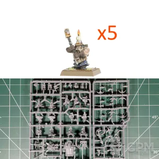 Описание картинки Dwarfen Holds Dwarf Miners от Vault Boy по цене 1 498руб | Свободный Рынок Миниатюр - СРМ