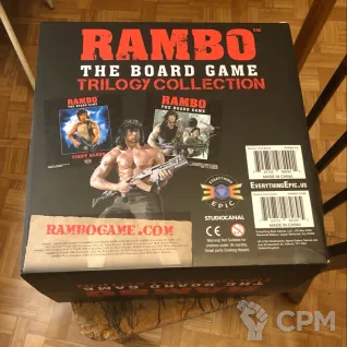 Описание картинки Rambo the Board Game - Trilogy Collection от Ivolga по цене 8 500руб | Свободный Рынок Миниатюр - СРМ
