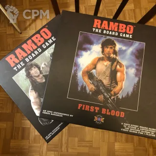 Описание картинки Rambo the Board Game - Trilogy Collection от Ivolga по цене 8 500руб | Свободный Рынок Миниатюр - СРМ