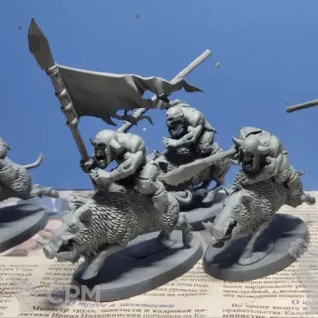 Описание картинки Boar Boyz от spyfox101 по цене 2 800руб | Свободный Рынок Миниатюр - СРМ