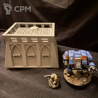 Описание картинки Бункер малый от luciphur по цене 900руб | Свободный Рынок Миниатюр - СРМ