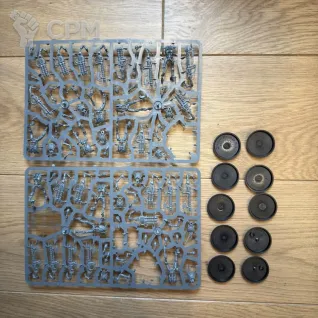 Описание картинки Necron Warriors от Miniatures Broker по цене 2 000руб | Свободный Рынок Миниатюр - СРМ