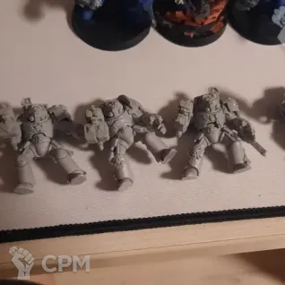 Описание картинки terminator squad от Kypodga по цене 500руб | Свободный Рынок Миниатюр - СРМ