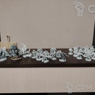 Описание картинки Загрунтованные модели Волчар от Владимир_1993 по цене 3 500руб | Свободный Рынок Миниатюр - СРМ