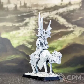 Описание картинки Wight King on Skeletal Steed от Каджит по цене 4 998руб | Свободный Рынок Миниатюр - СРМ