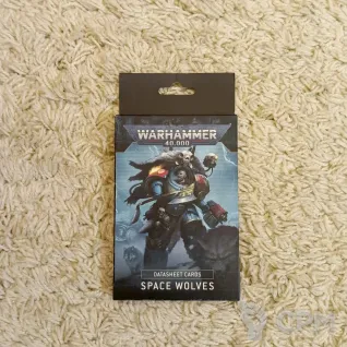Описание картинки DATASHEET CARDS: SPACE WOLVES (ENG) от Hammer Drozd по цене 1 250руб | Свободный Рынок Миниатюр - СРМ
