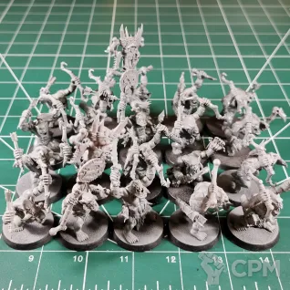 Описание картинки Savage Orruk Arrowboys x20 от Каджит по цене 5 998руб | Свободный Рынок Миниатюр - СРМ