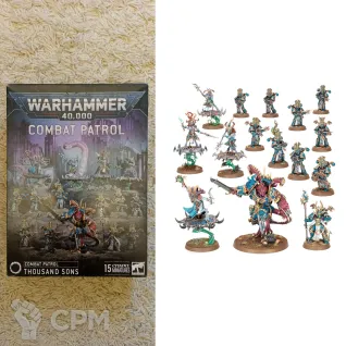 Описание картинки Thousand sons combat patrol (ориг) от Кооператив Миниатюр по цене 14 500руб | Свободный Рынок Миниатюр - СРМ