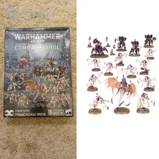 Описание картинки Combat Patrol: Tyranid Assault Brood (ориг) от Hammer Drozd по цене 15 000руб | Свободный Рынок Миниатюр - СРМ