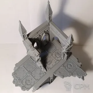 Описание картинки Gothic tower ruin от 3d_Bear по цене 1 800руб | Свободный Рынок Миниатюр - СРМ