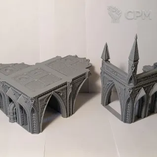 Описание картинки Gothic tower ruin от 3d_Bear по цене 1 800руб | Свободный Рынок Миниатюр - СРМ