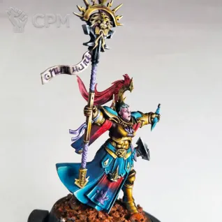 Описание картинки Stormcast Eternals Knight-Incantor от Каджит по цене 4 998руб | Свободный Рынок Миниатюр - СРМ
