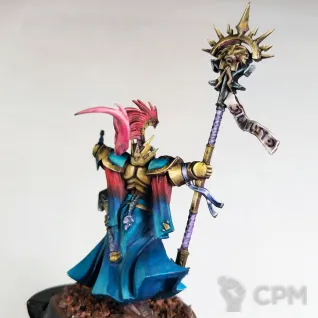 Описание картинки Stormcast Eternals Knight-Incantor от Каджит по цене 4 998руб | Свободный Рынок Миниатюр - СРМ