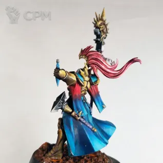 Описание картинки Stormcast Eternals Knight-Incantor от Каджит по цене 4 998руб | Свободный Рынок Миниатюр - СРМ