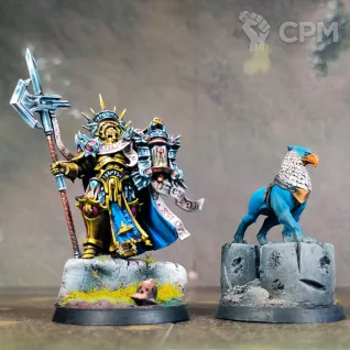 Описание картинки Stormcast Eternals Lord-Castellant от Каджит по цене 4 998руб | Свободный Рынок Миниатюр - СРМ