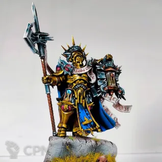 Описание картинки Stormcast Eternals Lord-Castellant от Каджит по цене 4 998руб | Свободный Рынок Миниатюр - СРМ