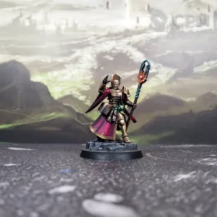 Описание картинки Stormcast Eternals Knight-Arcanum от Каджит по цене 4 998руб | Свободный Рынок Миниатюр - СРМ