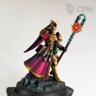 Описание картинки Stormcast Eternals Knight-Arcanum от Каджит по цене 4 998руб | Свободный Рынок Миниатюр - СРМ