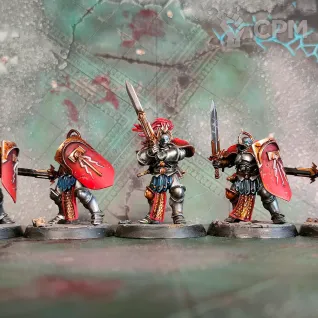 Описание картинки Stormcast Eternals Painted Army от Каджит по цене 44 998руб | Свободный Рынок Миниатюр - СРМ