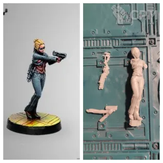 Описание картинки C.S.U. corporate security unit от Old curiosity shop по цене 450руб | Свободный Рынок Миниатюр - СРМ