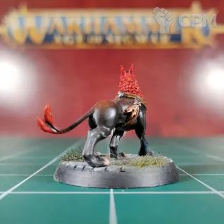 Описание картинки Stormcast Eternals Gryph Hound от Каджит по цене 1 198руб | Свободный Рынок Миниатюр - СРМ