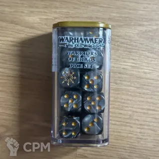 Описание картинки Warriors of Chaos Dice Set от zurdo по цене 8 000руб | Свободный Рынок Миниатюр - СРМ